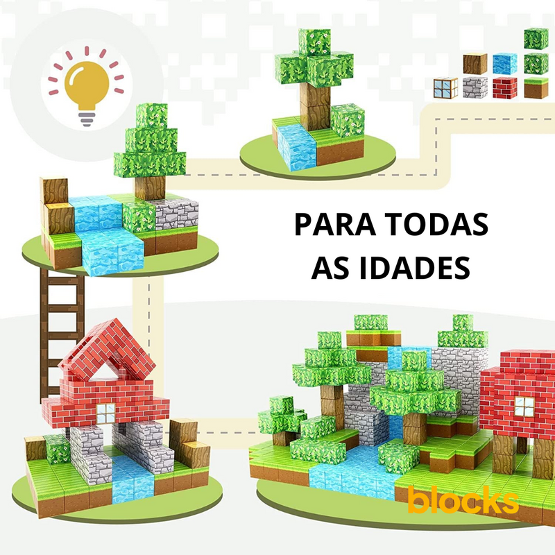 Jardim do Segredo Minecraft® (48 Blocos)