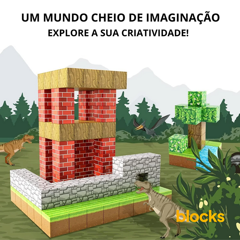 Fazendinha Minecraft® (63 Blocos)