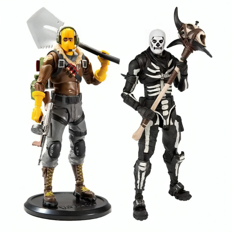 Personagens Raros do Fortnite - Skull & Raptor