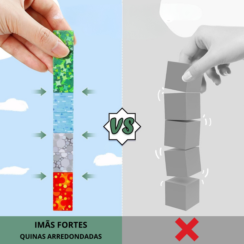 Portal do Nether Minecraft® + Bonecos Exclusivos - 32 / 48 / 77 Peças