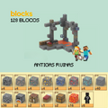 Blocos Magnéticos Minecraft - Vários Cenários