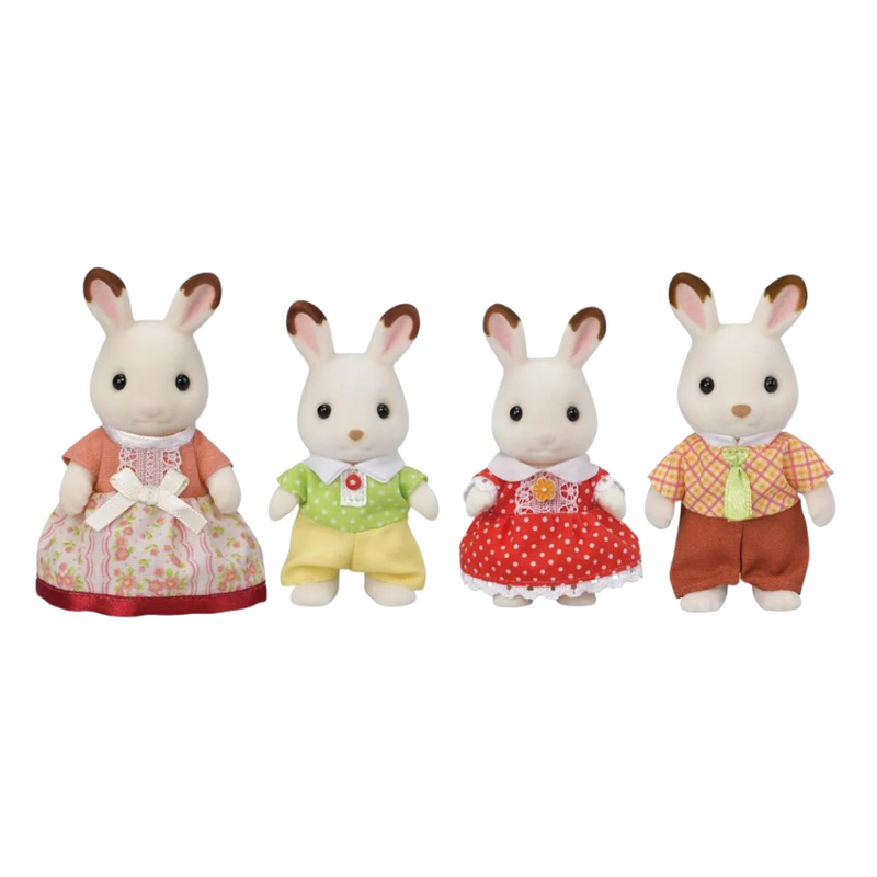 Conjunto Sylvanian Families - 4 Coelhos