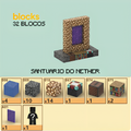 Blocos Magnéticos Minecraft® - Vários Modelos