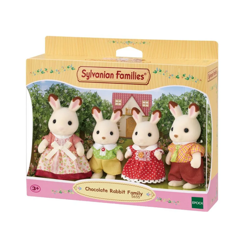 Conjunto Sylvanian Families - 4 Coelhos