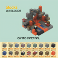 Blocos Magnéticos Minecraft® - Vários Modelos