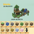 Blocos Magnéticos Minecraft® - Vários Modelos