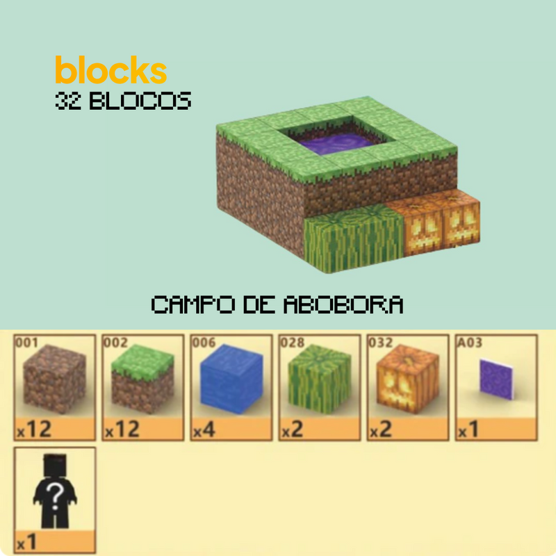 Blocos Magnéticos Minecraft - Vários Cenários