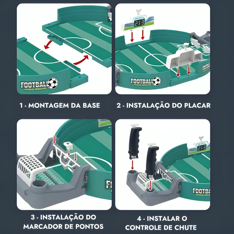 Futebol de Mesa 2.0 - Se divirta com seus Amigos!