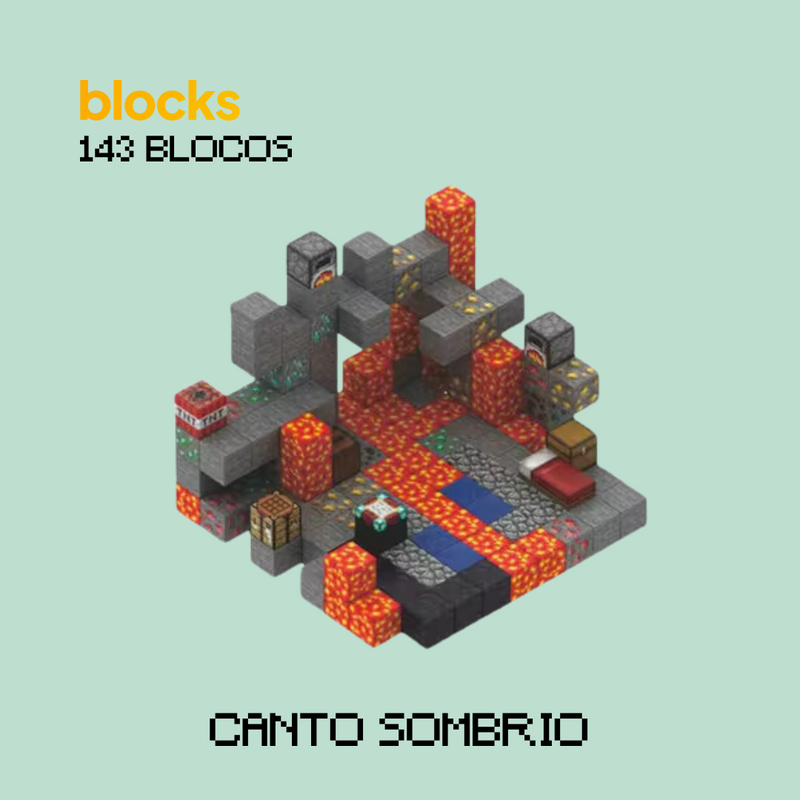 Canto Sombrio Minecraft® (143 Blocos)