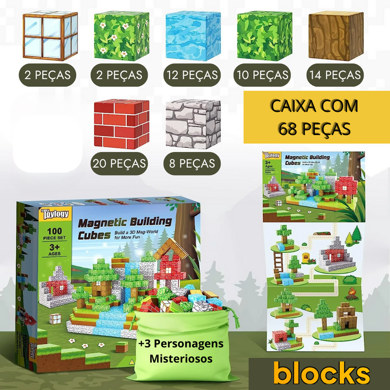 Blocos de Construção (Edição Especial de Black Friday) - 48/68/88 peças